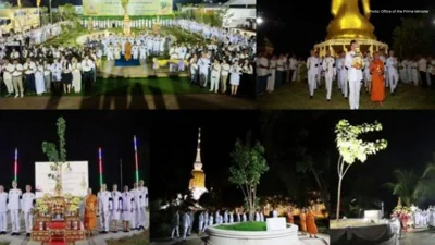 Thailand Honors Visakha Bucha With Royal Offerings