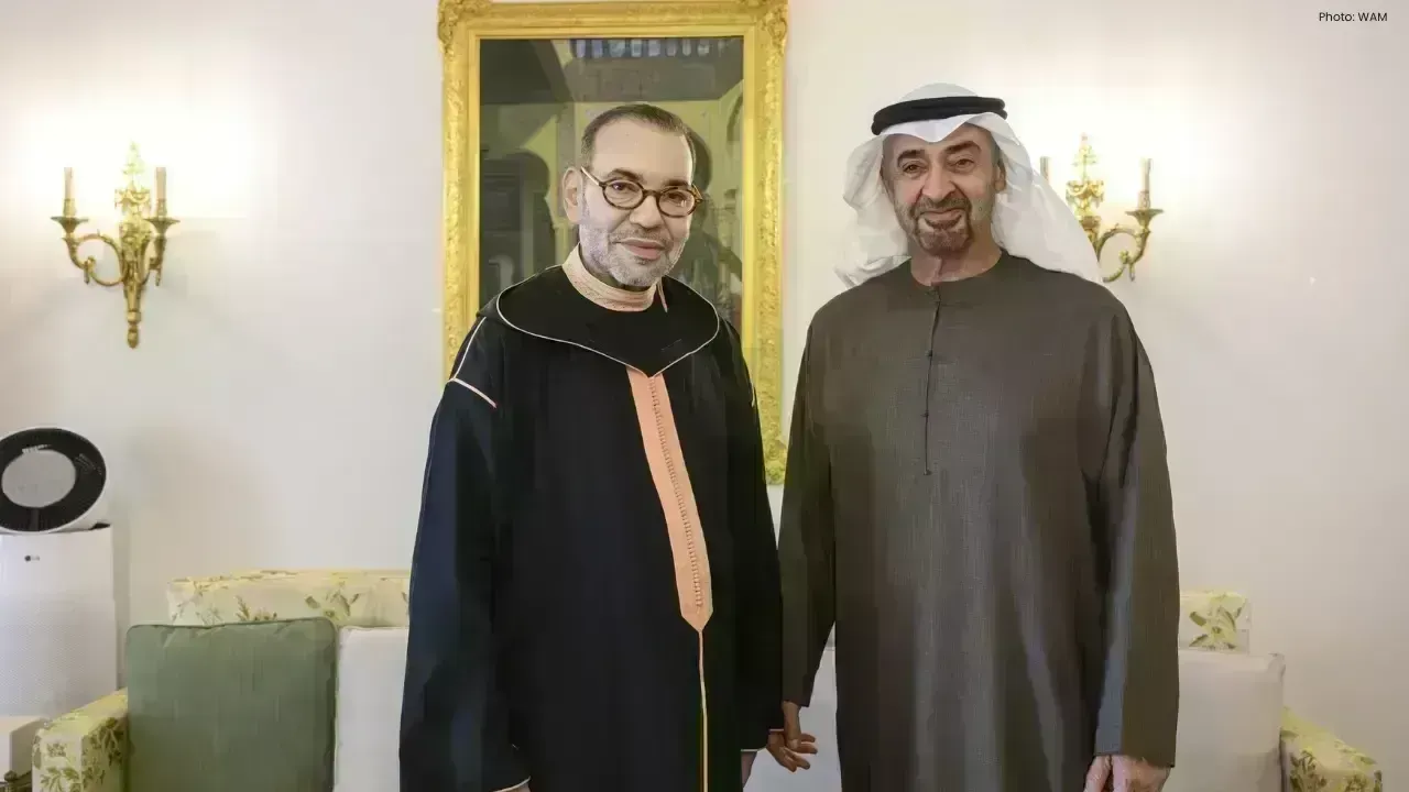 UAE Leader Sheikh Mohamed Engages with King Mohammed VI of Morocco