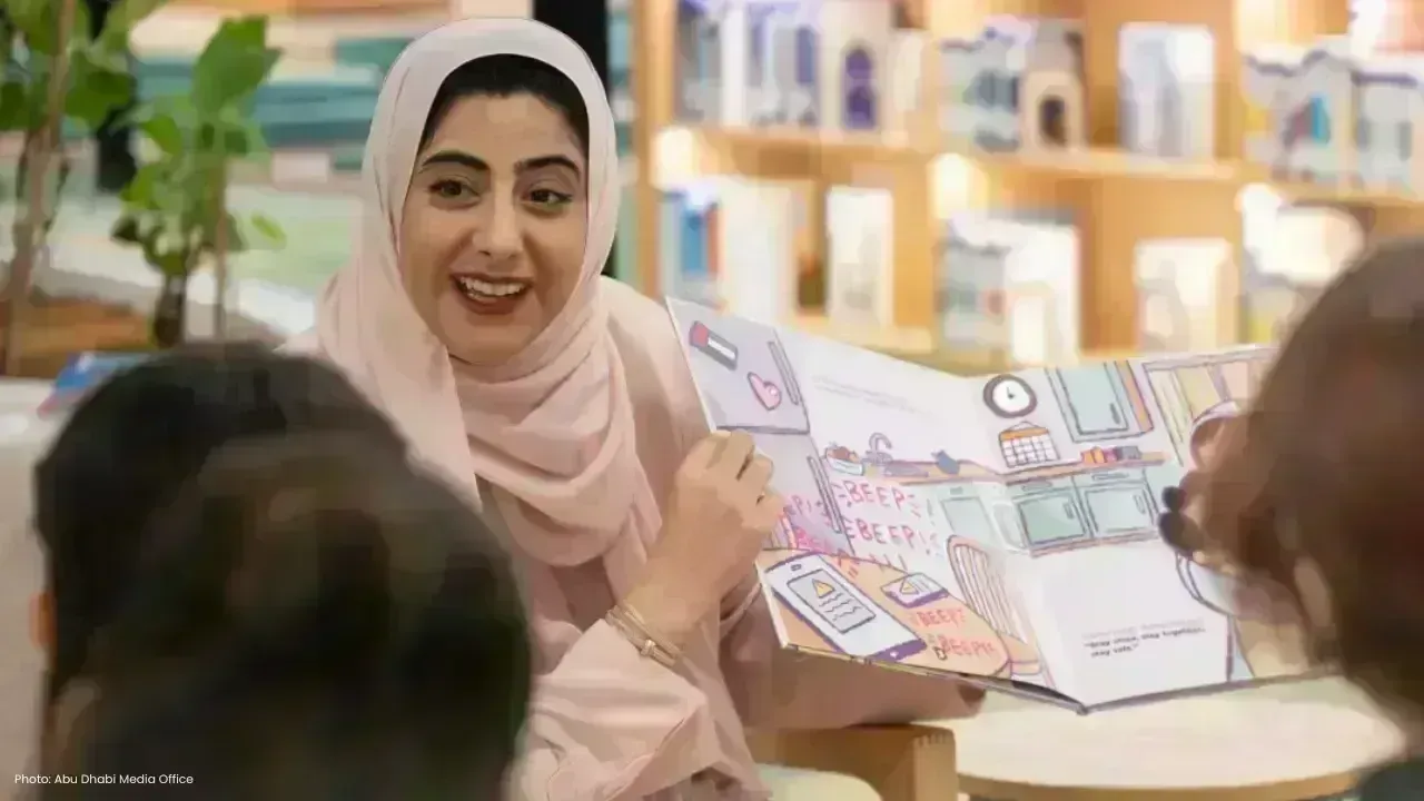 Sheikha Shamma Presents New Children's Storybook at Abu Dhabi Library