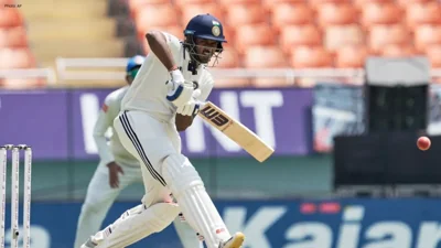 India Reach 96/1 at Lunch Against Afghanistan in Test