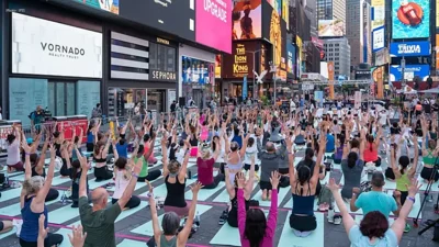 Baba Ramdev to Lead Yoga Day Celebrations in Times Square