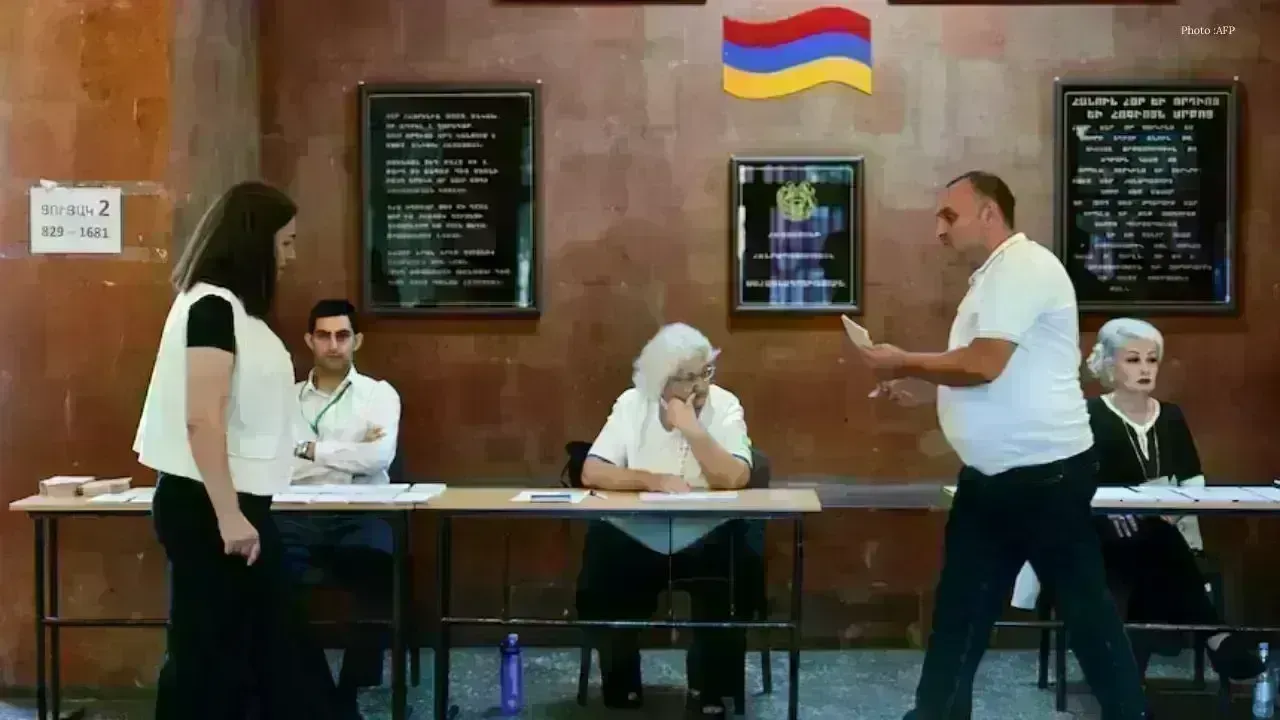 Nikol Pashinyan Celebrates Election Win in Armenia