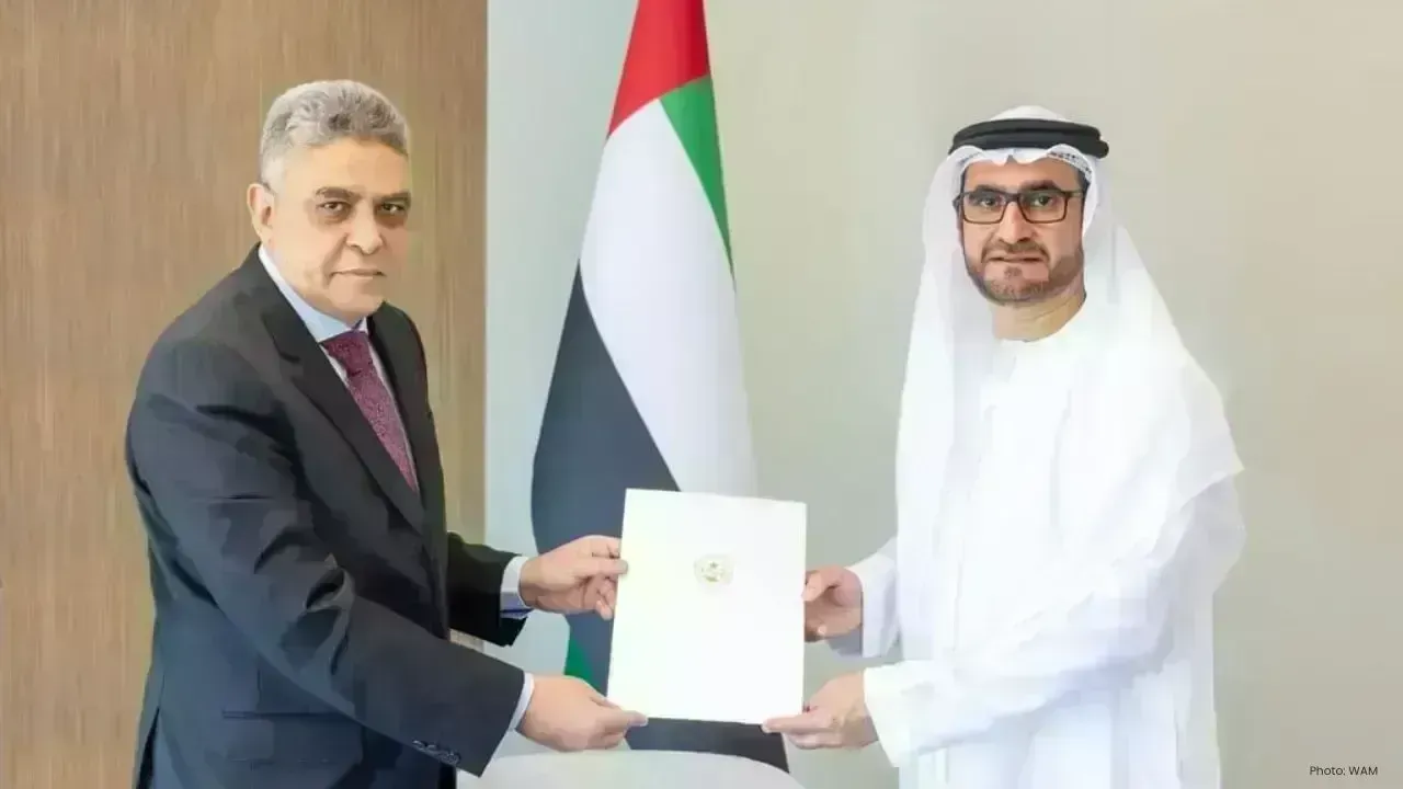 UAE Welcomes Credentials from Mauritania's New Ambassador