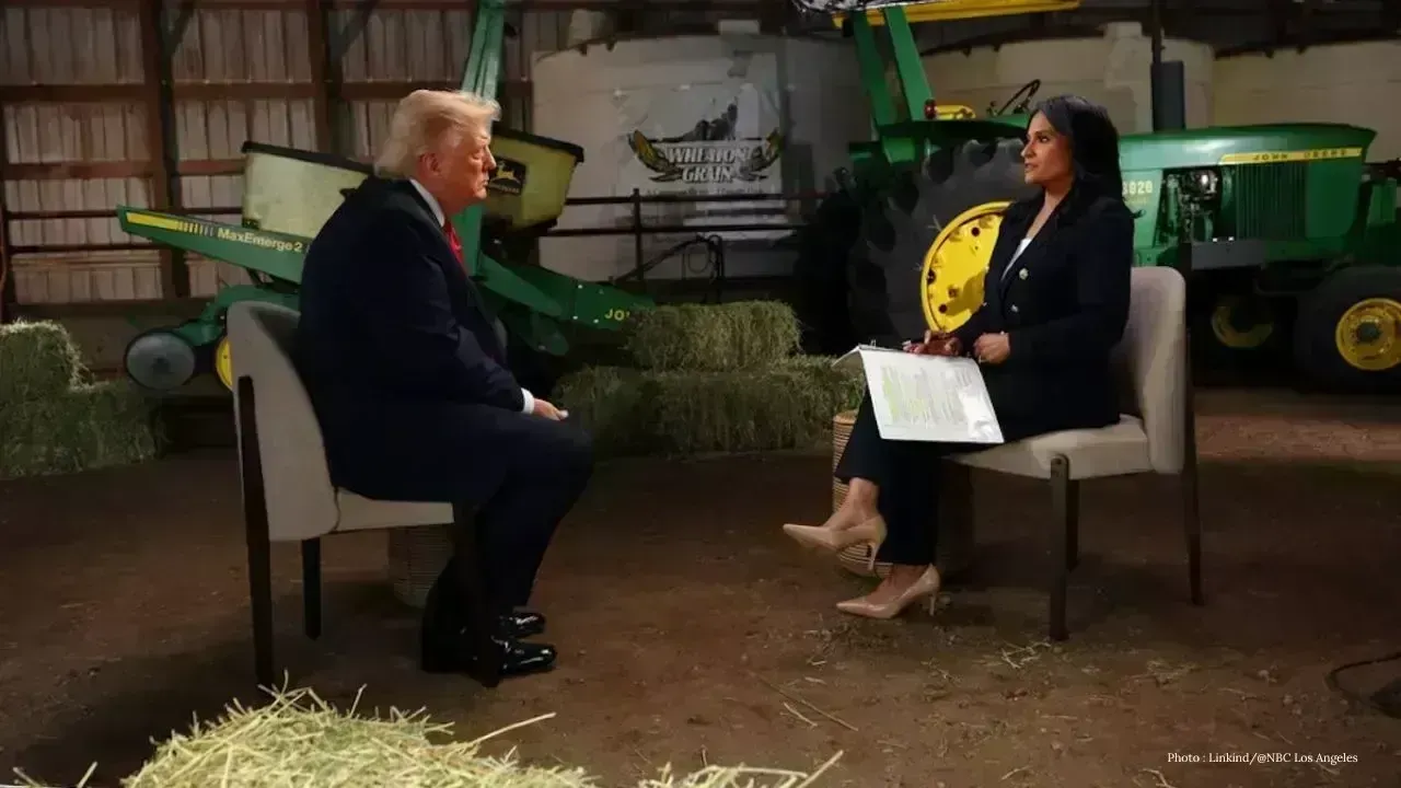 Trump Exits NBC Interview Amid Tense Exchange