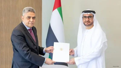 UAE Welcomes Credentials from Mauritania's New Ambassador
