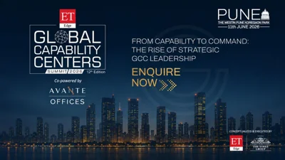 ET Edge GCC Summit 2026 Pune to Focus on India’s GCC Future