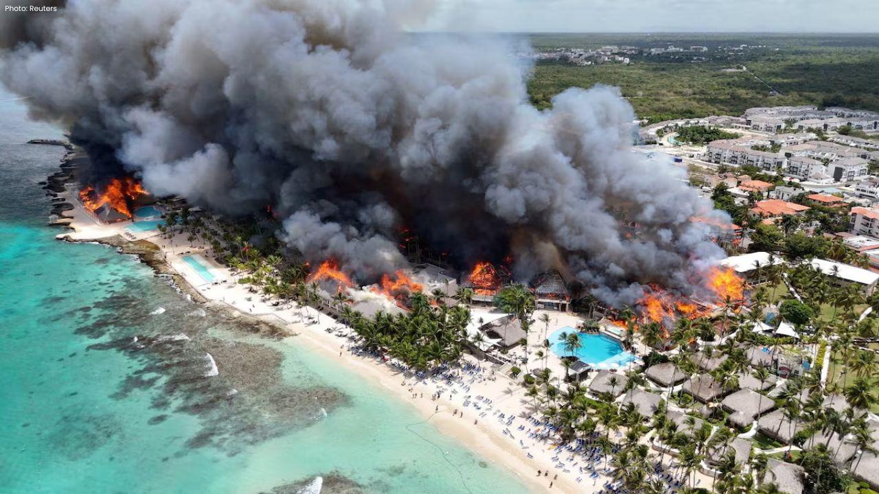 Deadly Resort Fire Forces Mass Evacuation in Bayahibe
