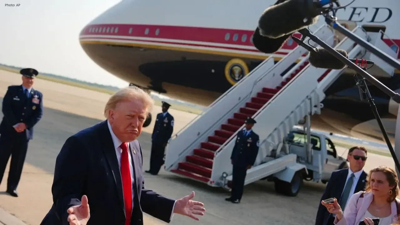 Trump Showcases New Qatar-Gifted Air Force One With Luxury Touches