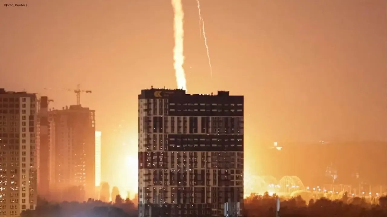 Russian Missile and Drone Attack Kills 9 in Kyiv, Dozens Injured