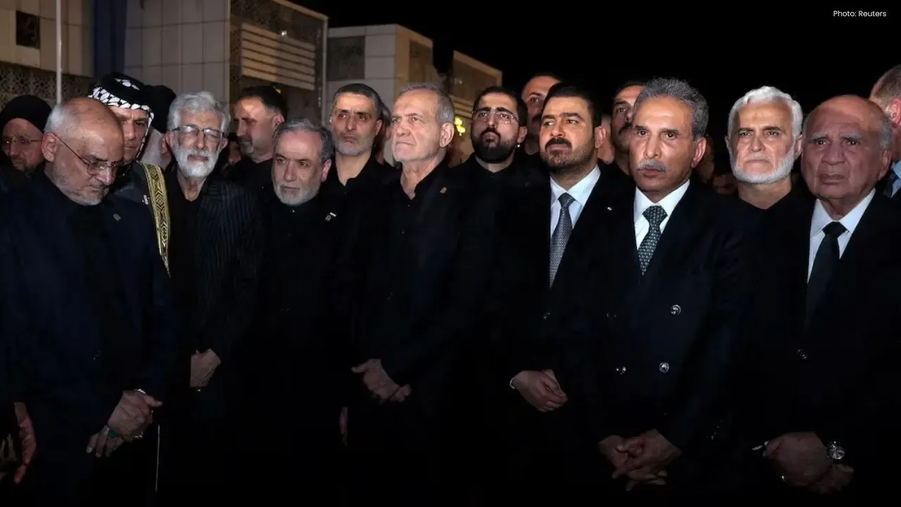 Khamenei's Coffin Lands in Najaf Following Iran's Funeral Observances