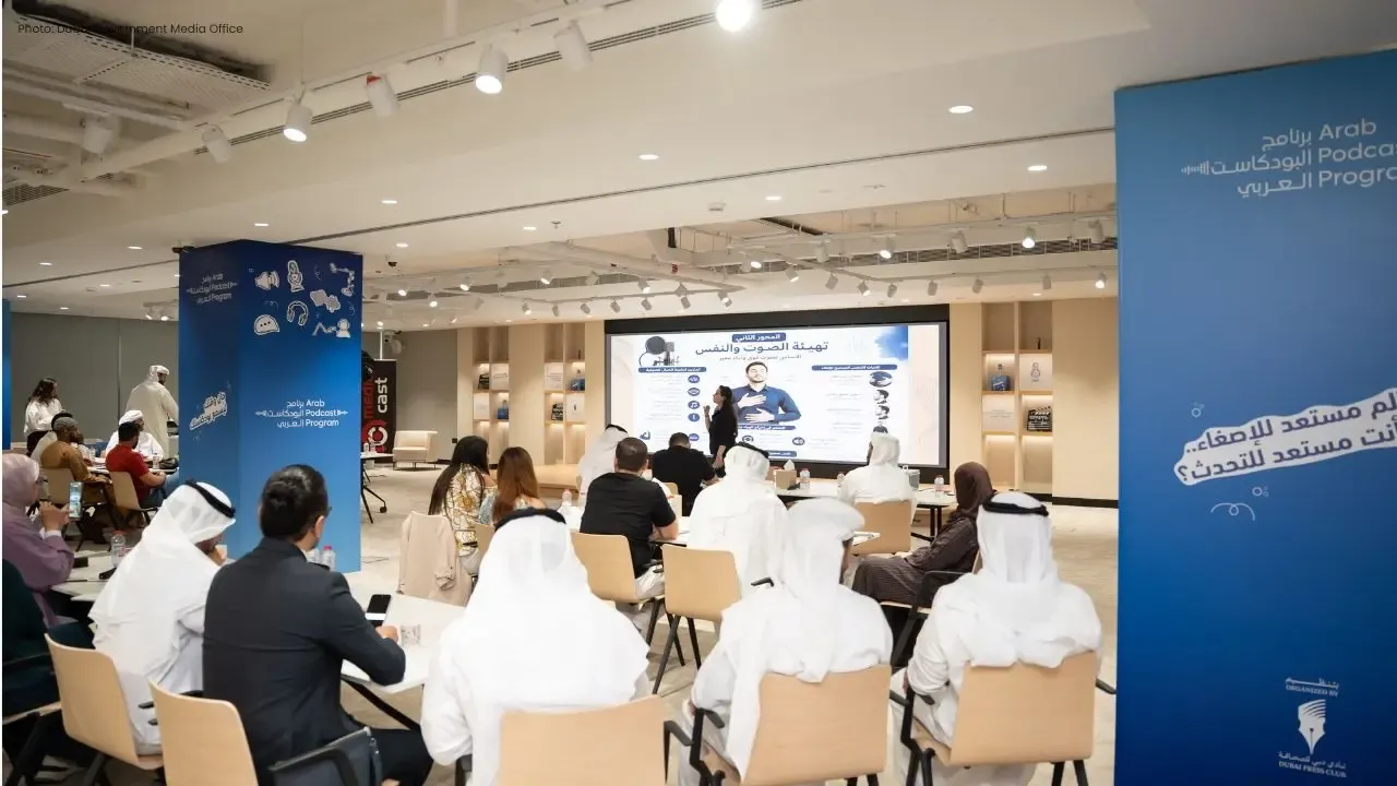 Dubai's Arab Podcast Program Launches with Expert Training Week