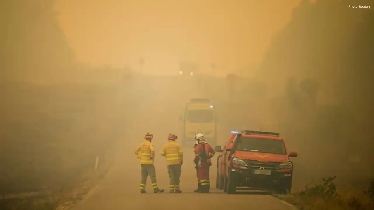 Europe Wildfires Force Mass Evacuations as Spain Declares Emergency