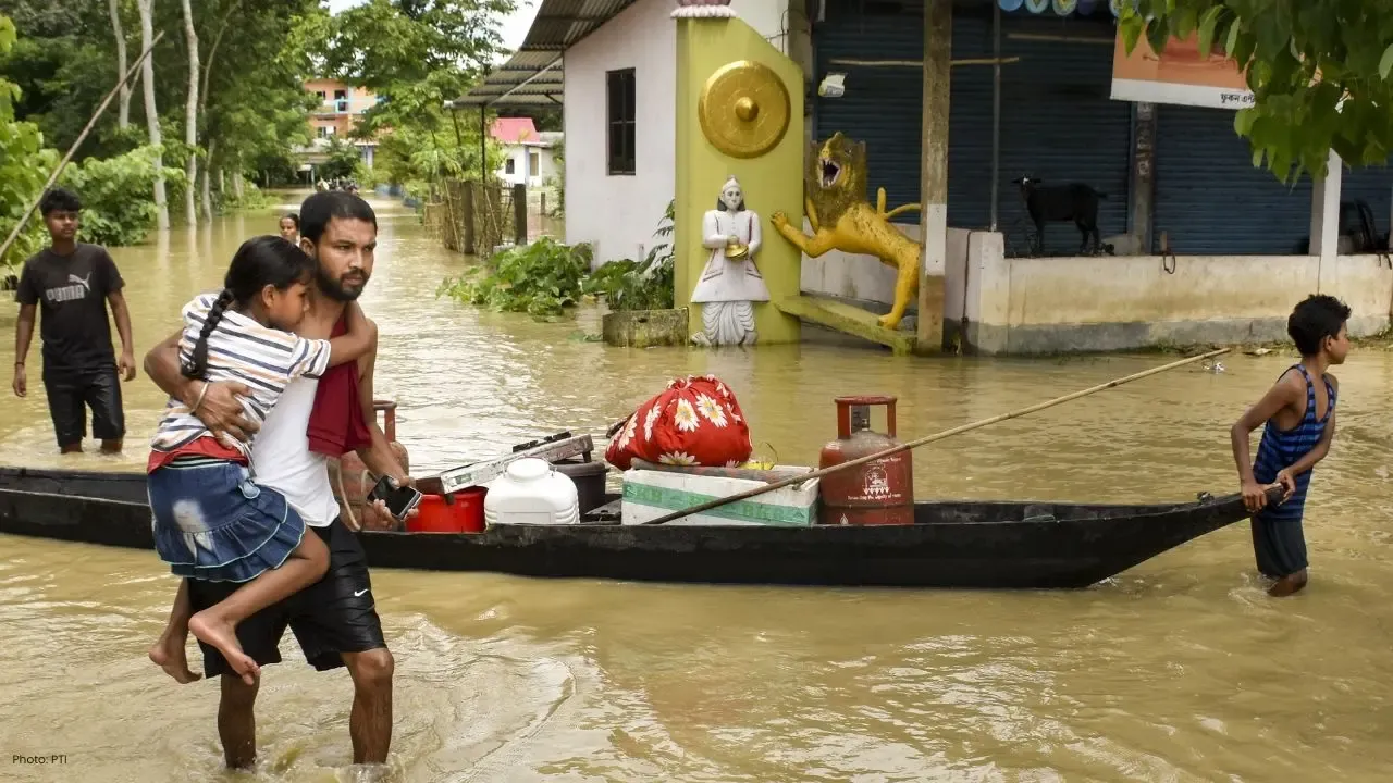 Assam Flood Death Toll Reaches 68 as Situation Gradually Improves