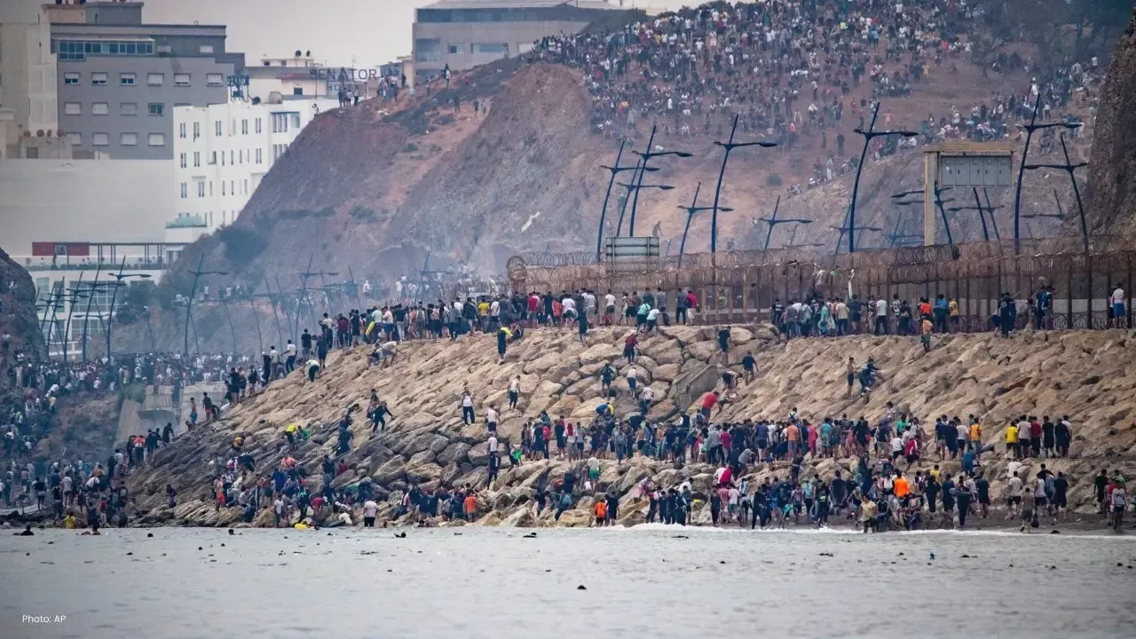 50,000 Migrants Cross Into Spain’s Ceuta, 57 Dead in Chaos