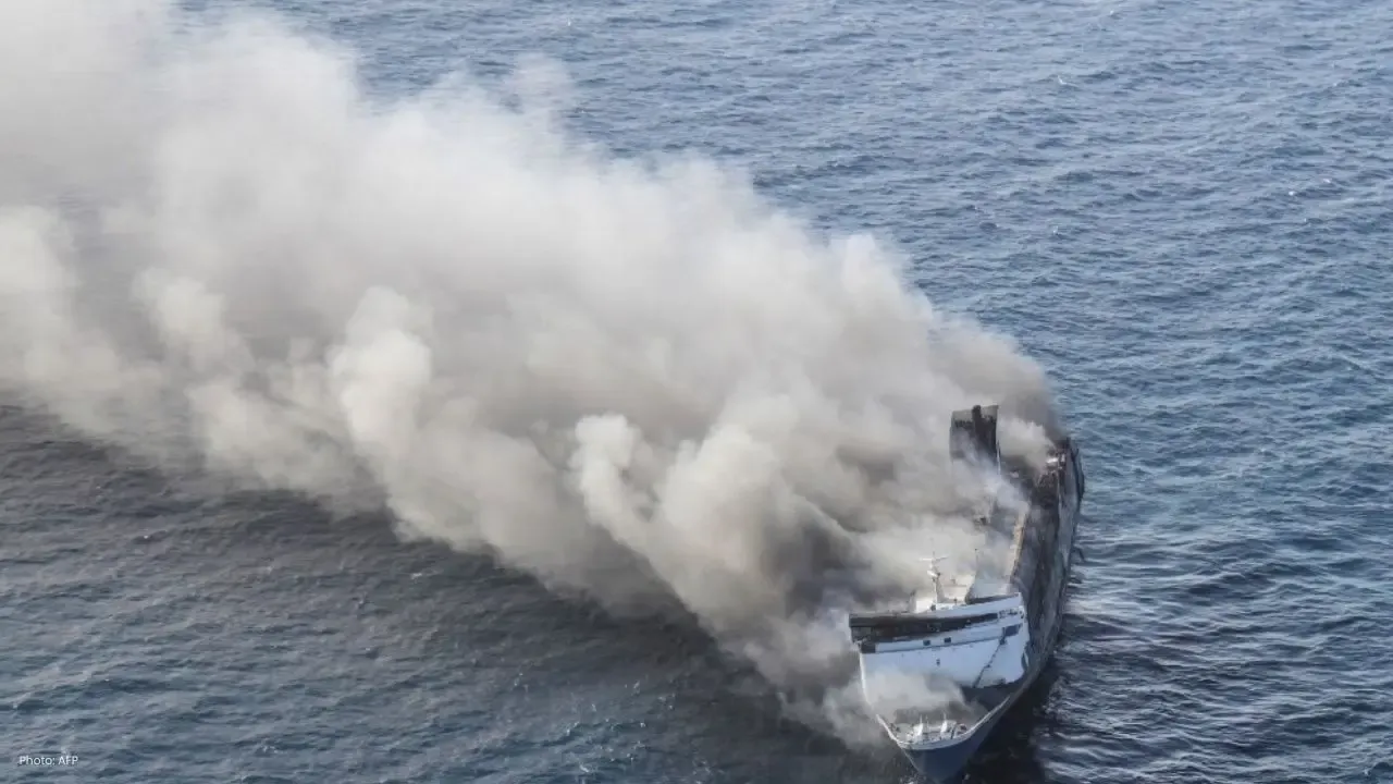 5 Dead, 41 Missing After Indonesian Ferry Catches Fire at Sea