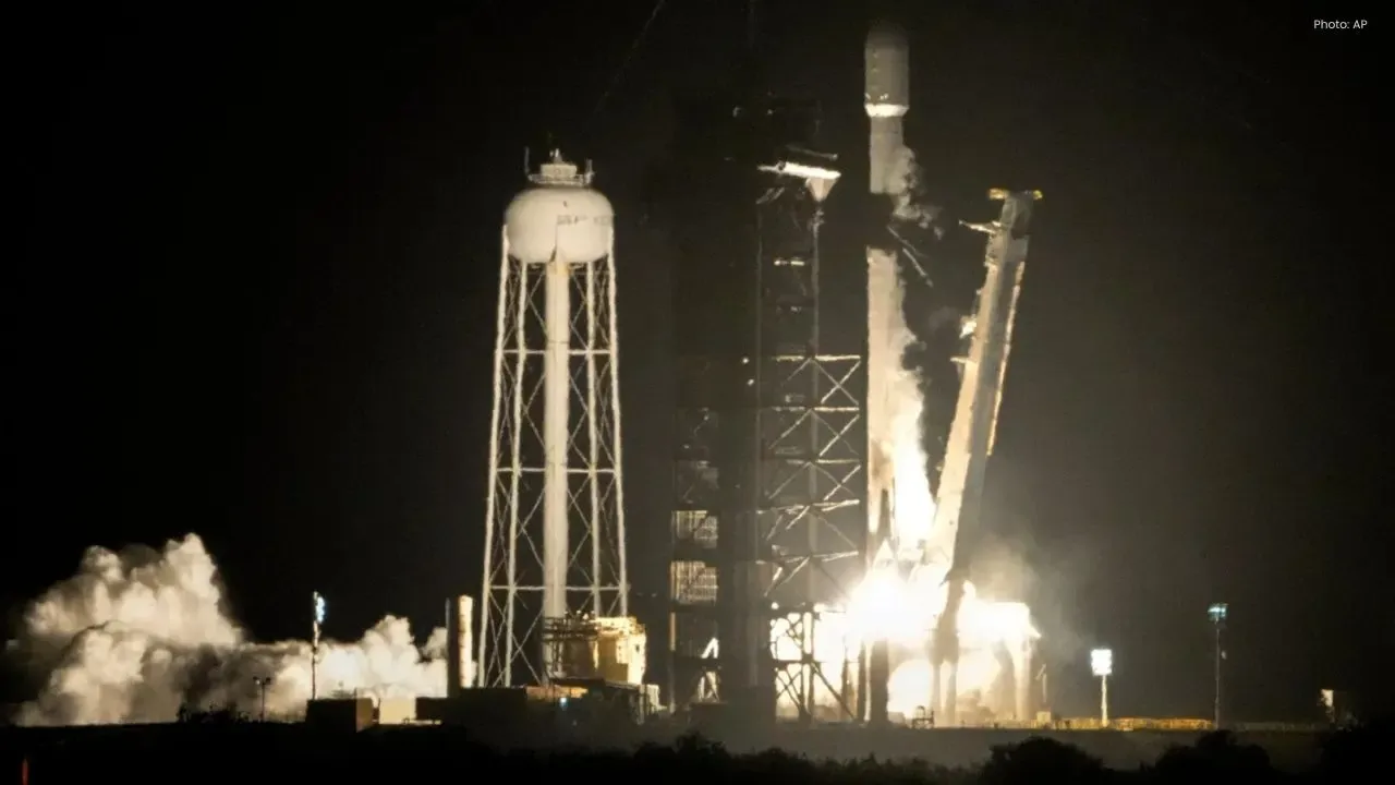 SpaceX Falcon Stage Collides with the Moon After Year of Drift