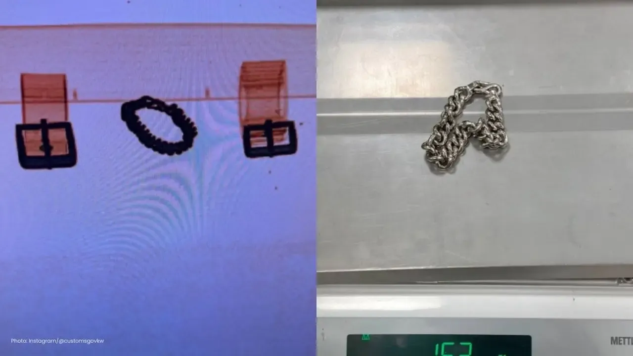 Kuwait Customs Thwart Gold Smuggling Attempts by Two Indian Travelers