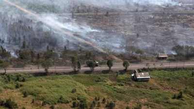 Indonesia Arrests 72 Suspects Over Forest and Land Fires