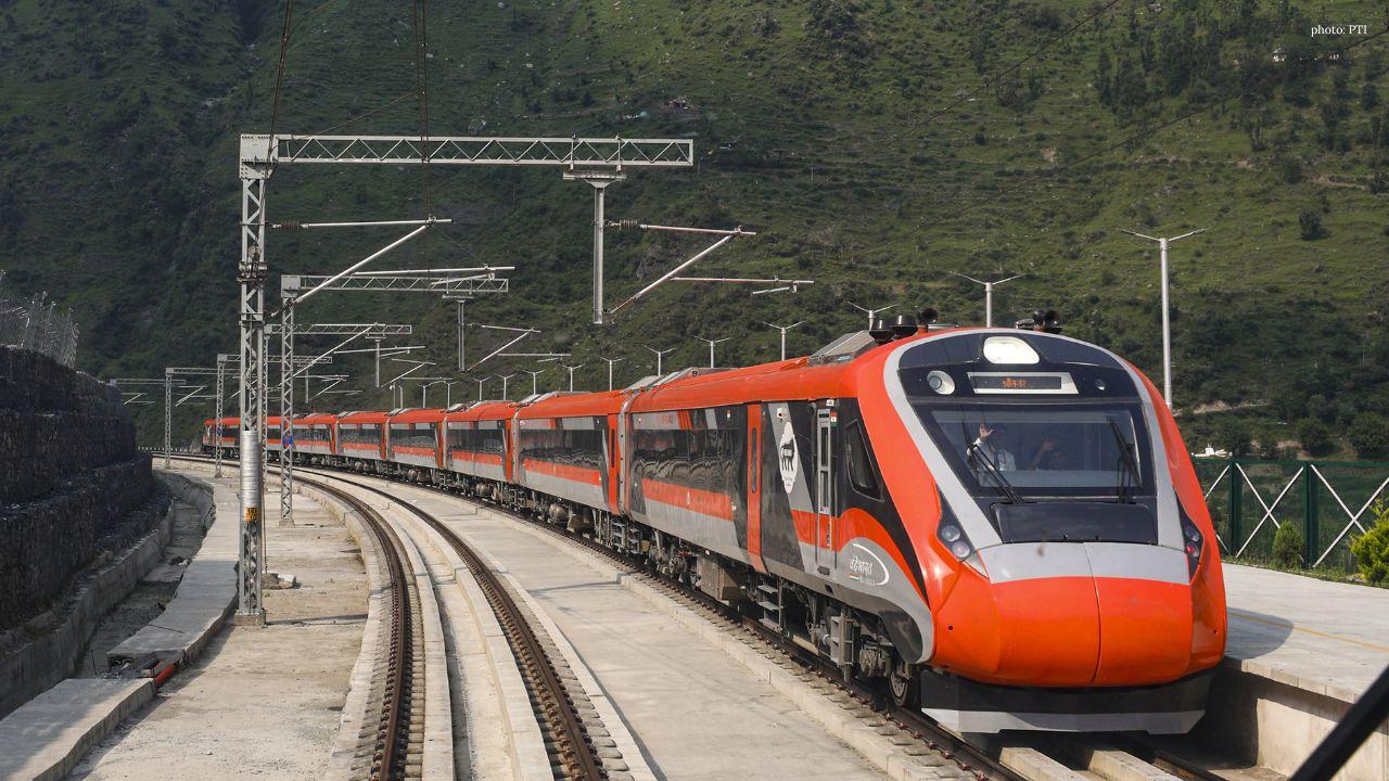 Vande Bharat Train Wows in Misty Western Ghats During Trial Run