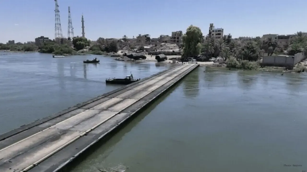 Türkiye and Syria Unveil New Floating Bridge Over Euphrates