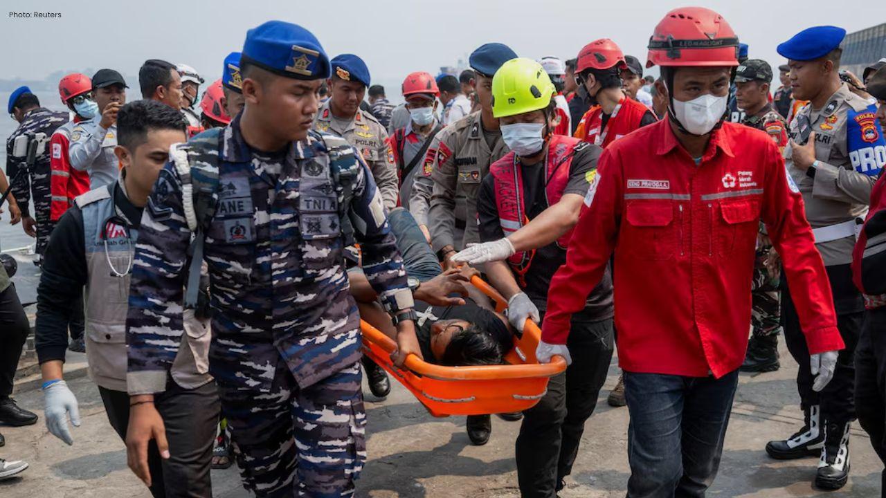 Indonesia Rescuers Plan to Turn Capsized Ship Upright as 129 Remain Missing