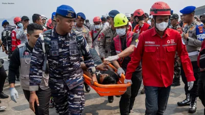 Indonesia Rescuers Plan to Turn Capsized Ship Upright as 129 Remain Missing