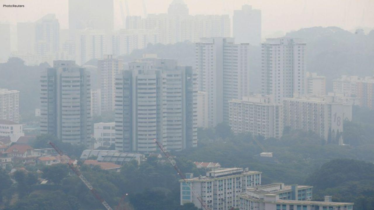 Air Quality Back At Unhealthy Levels In Central Singapore