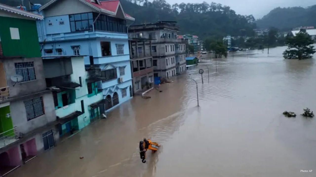 Sikkim Landslide Hits Rimbi, Over 30 Homes Affected By Heavy Rain