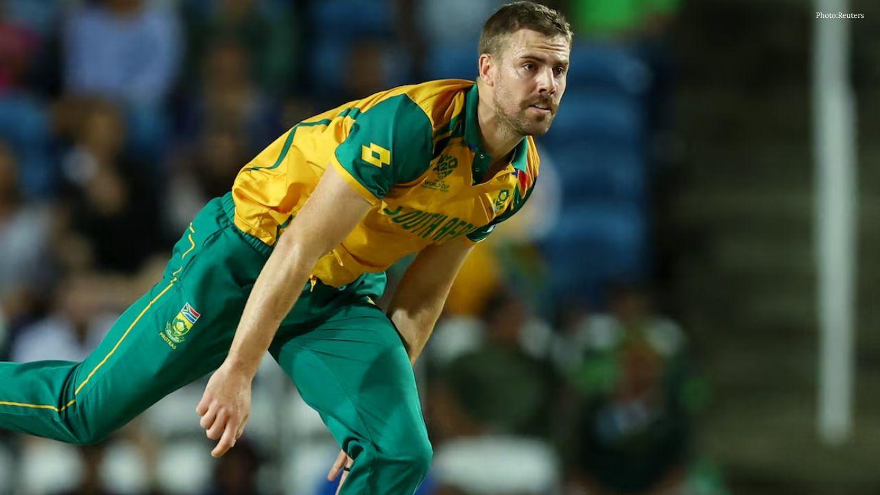 South Africa Paceman Anrich Nortje Ruled Out of Third Test