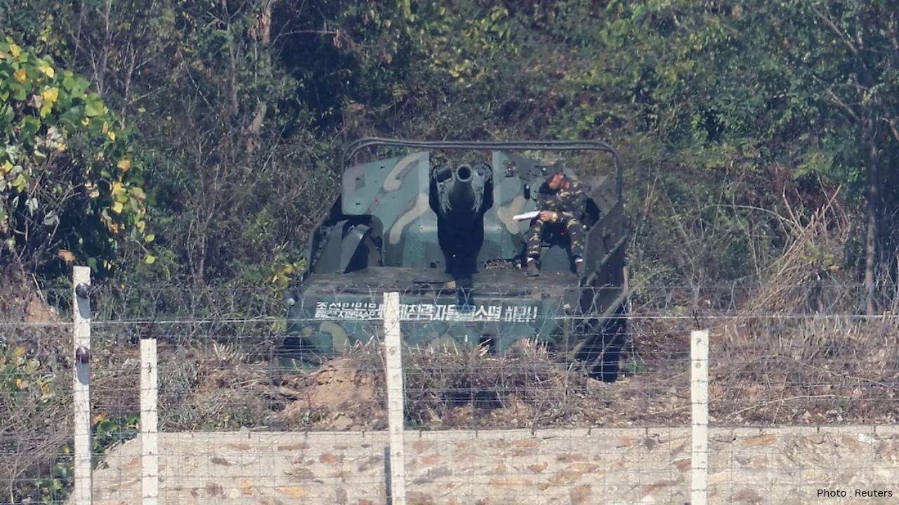 North Korean Artillery Pointed South Raises Border Security Concerns